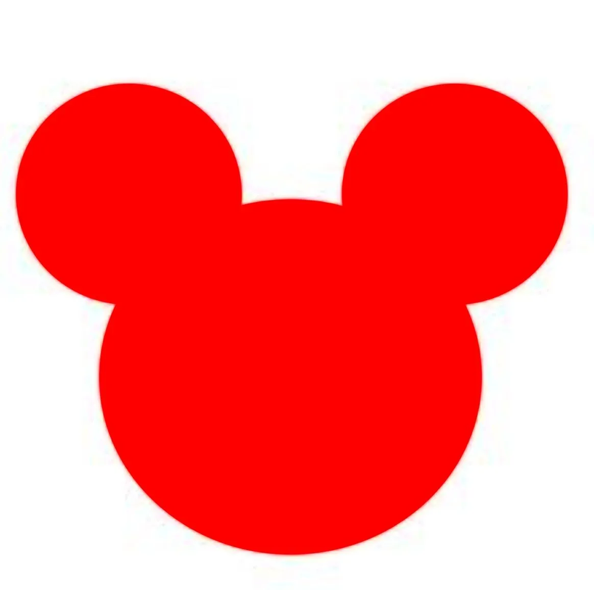 Pix For > Mickey Mouse Outline Vector