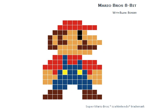 pixel-8bit-mario-bros- ...