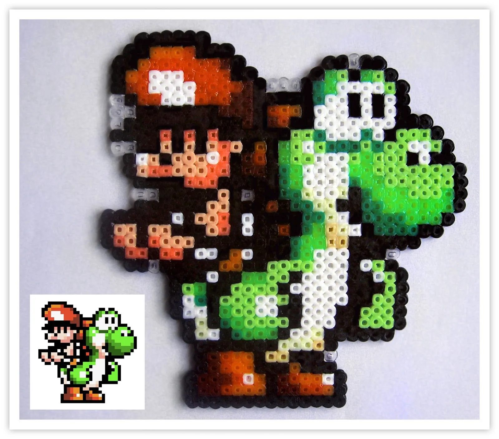 Pixel Art Shop: Yoshi y Baby Mario