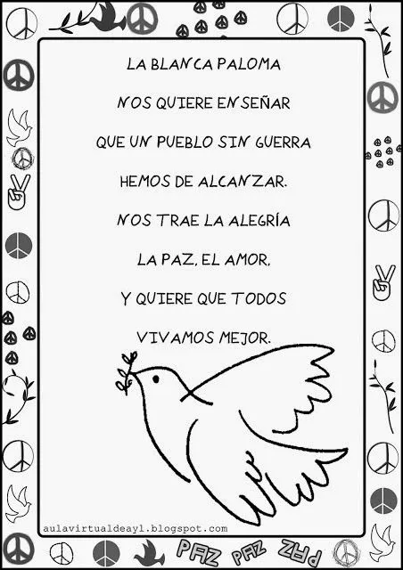 Pixel@: POEMAS POR LA PAZ