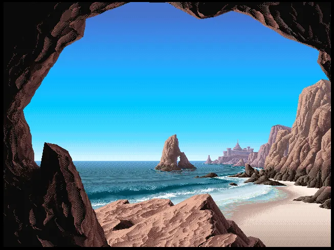 Pixels Mil: Parajes pixelados de ensueño con Canvas Cycle