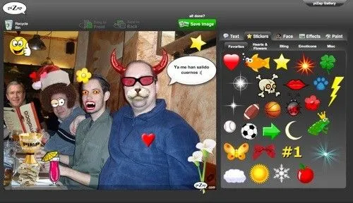 PiZap, creando montajes divertidos con nuestras imágenes