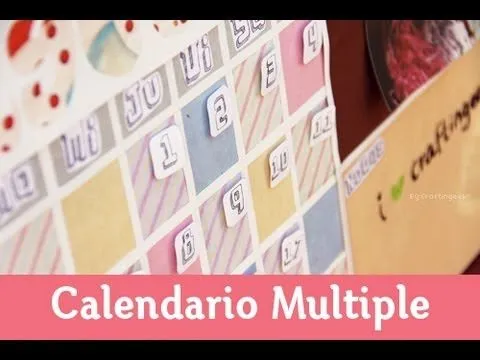 Pizarra Ecologica: Calendario + Corcho + Pizarrón - YouTube