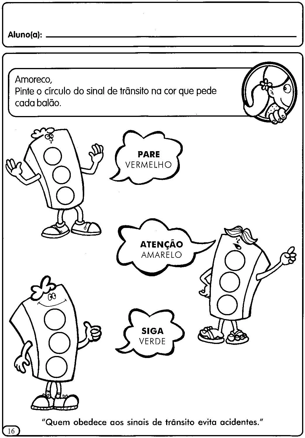 PLANETA ATIVIDADES: Atividades sobre trânsito, faixa de segurança ... PLANETA ATIVIDADES: Atividades sobre trânsito, faixa de segurança ...