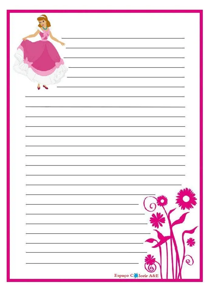 PLANETA ATIVIDADES: Papel de carta das princesas Disney para imprimir! PLANETA ATIVIDADES: Papel de carta das princesas Disney para imprimir!