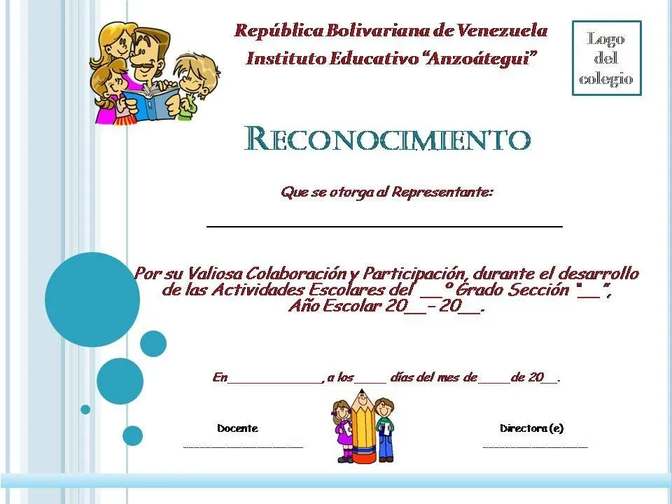 Planeta Escolar: Diplomas y Reconocimientos a padres y familia ... Planeta Escolar: Diplomas y Reconocimientos a padres y familia ...