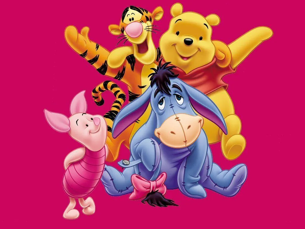 Planeta de Peques: Fondo de Winnie Pooh y su amigos Planeta de Peques: Fondo de Winnie Pooh y su amigos