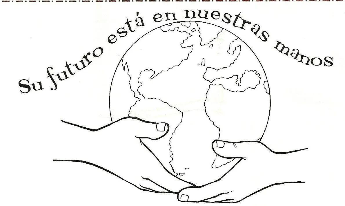 Planeta tierra para colorear - Imagui