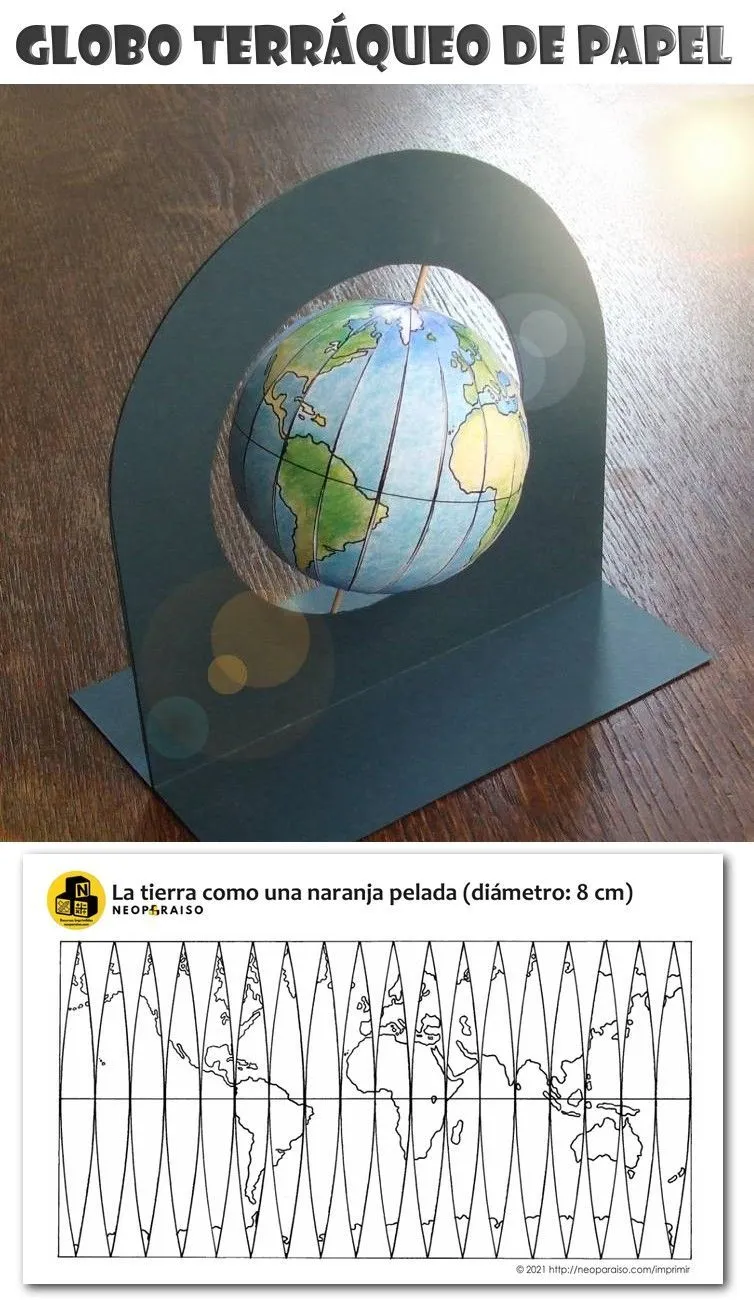 Planeta Tierra de Papel. Globo Terraqueo para colorear y armar. Manualidad del Planeta Tie… | Manualidades escolares, Manualidades educativas, Manualidades en clase Planeta Tierra de Papel. Globo Terraqueo para colorear y armar. Manualidad del Planeta Tie… | Manualidades escolares, Manualidades educativas, Manualidades en clase