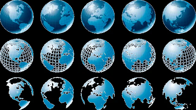 Mundo vectorizado - Imagui