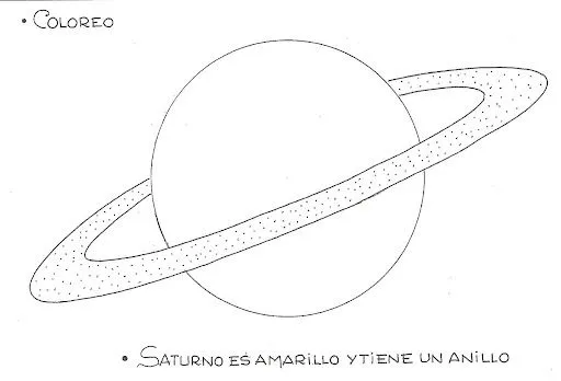 PLANETAS Y CONSTELACIONES PARA COLOREAR