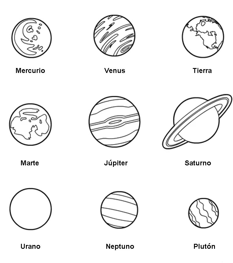 Planetas - Para Imprimir Gratis - ParaImprimirGratis. Planetas - Para Imprimir Gratis - ParaImprimirGratis.