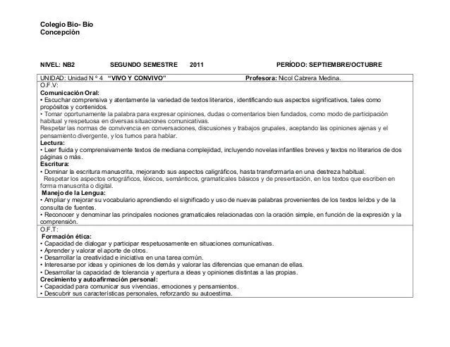 Planificacion unidad-4-vivo-y-convivo1