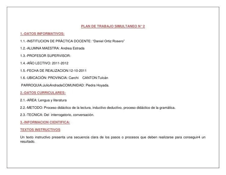 Planificaciones 2