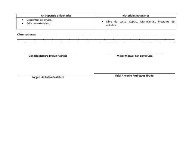 Planificaciones didacticas
