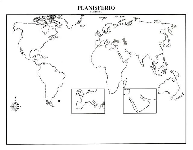 Planisferio sin nombres ni division politica para imprimir - Imagui