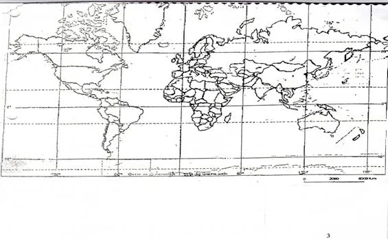 Planisferio politico lineas imaginarias - Imagui