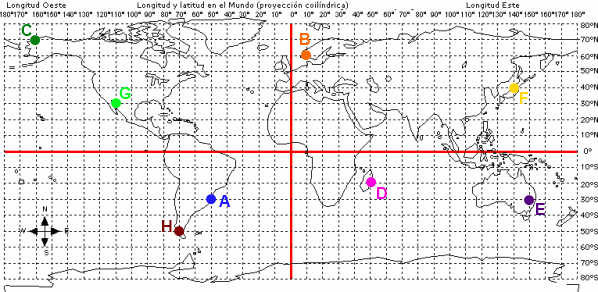 Planisferio con nombres y coordenadas - Imagui Planisferio con nombres y coordenadas - Imagui