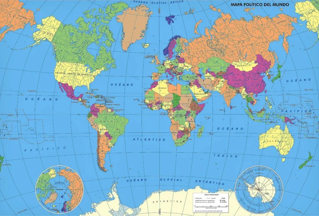 Planisferio con nombres para imprimir en PDF - AYUDA DOCENTE Planisferio con nombres para imprimir en PDF - AYUDA DOCENTE