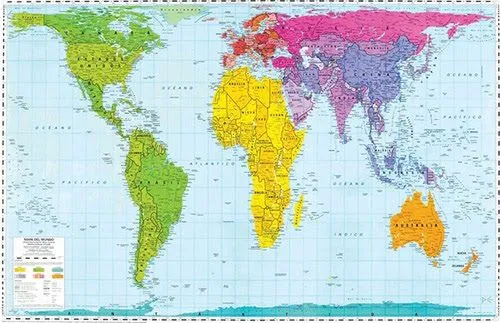 Planisferio politico con coordenadas - Imagui Planisferio politico con coordenadas - Imagui