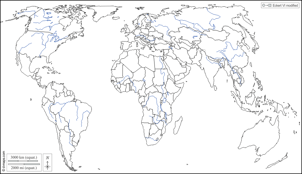Planisfero Mondo (Europa Africa) mappa gratuita, mappa muta gratuita, cartina muta gratuita idrografia, stati, bianco Planisfero Mondo (Europa Africa) mappa gratuita, mappa muta gratuita, cartina muta gratuita idrografia, stati, bianco