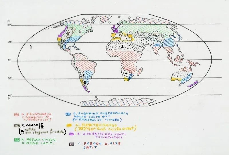 Planisfero da colorare e stampare - Imagui