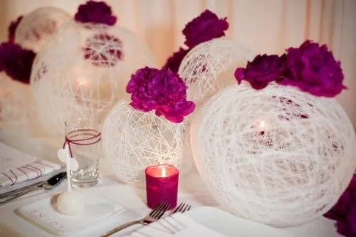 Ex Planner - El mejor blog de bodas: Bolas de hilo: Una opción ...