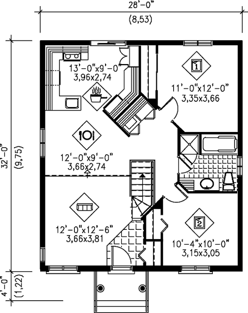 PLANO DE CASA DE 2 PISOS EN 85M2 (10m x 8.5m) : PLANOS DE CASAS ... PLANO DE CASA DE 2 PISOS EN 85M2 (10m x 8.5m) : PLANOS DE CASAS ...
