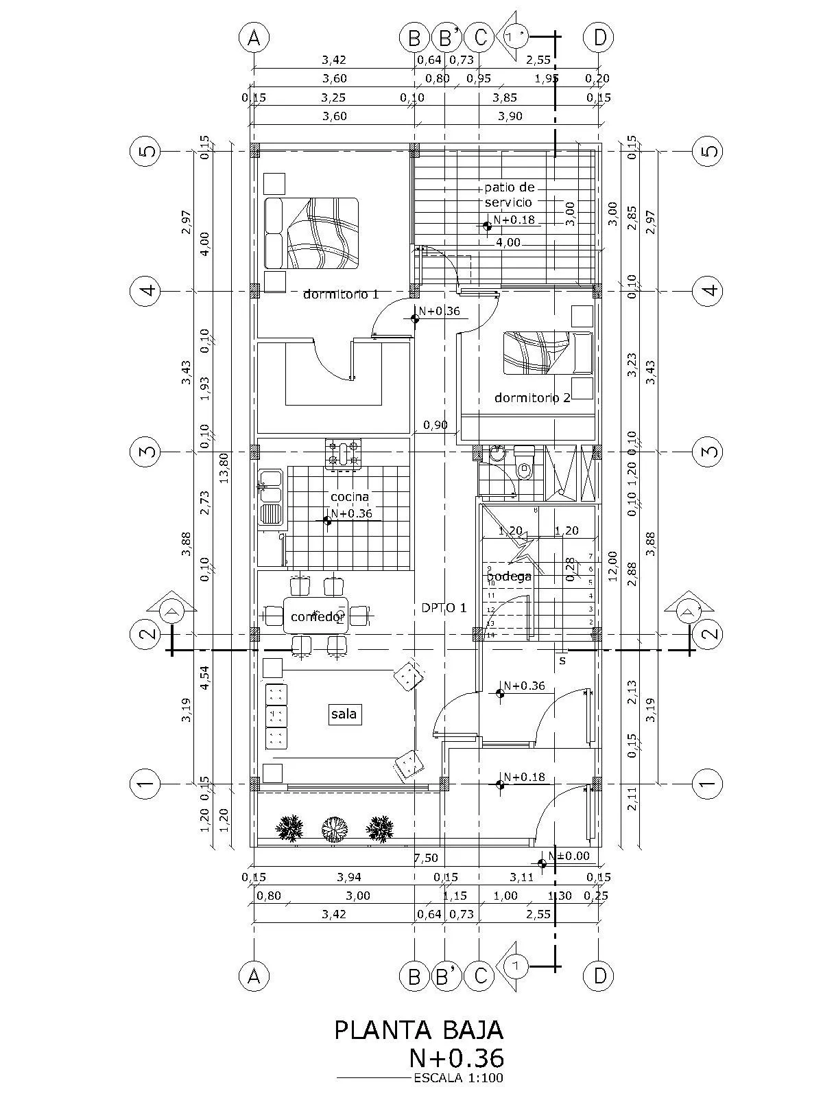 PLANOS ARQUITECTÓNICO-ELECTRICOS-ESTRUCTURALES | ARQ. JUAN CARLOS ... PLANOS ARQUITECTÓNICO-ELECTRICOS-ESTRUCTURALES | ARQ. JUAN CARLOS ...