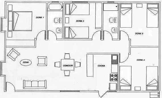 Como dibujar un plano de casa - Imagui