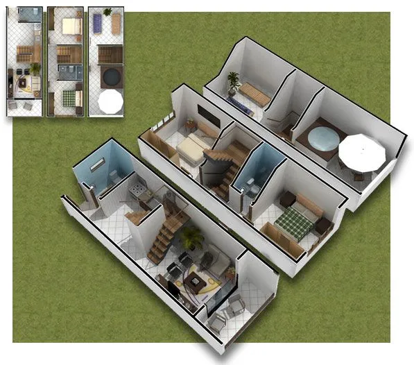 PLANOS DE CASA DE 3 PISOS EN 3D CASAS PEQUEÑAS 35M2 : PLANOS DE ... PLANOS DE CASA DE 3 PISOS EN 3D CASAS PEQUEÑAS 35M2 : PLANOS DE ...