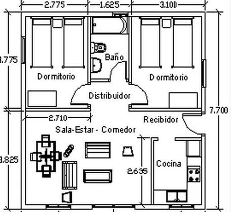 Planos de casas en espana | Edificio interactivo