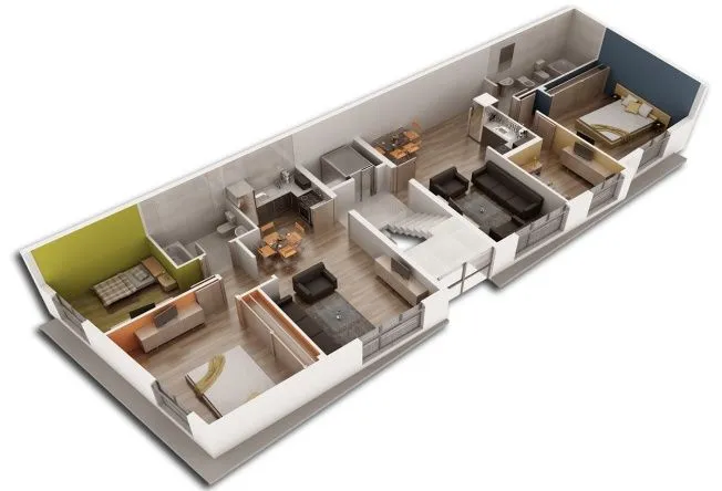 Planos de Casas on Pinterest | Interactive Map, Apartment Plans ... Planos de Casas on Pinterest | Interactive Map, Apartment Plans ...