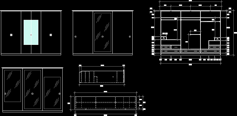 Planos de Closet dormitorio, en Placards - guardarropas ... Planos de Closet dormitorio, en Placards - guardarropas ...