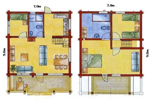 planos-de-casas-de-madera- ...