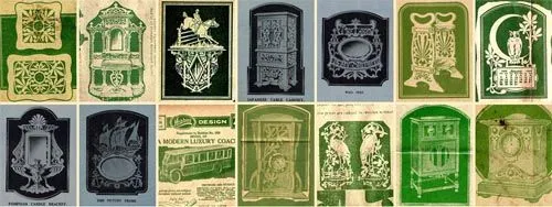 Planos originales para calados en madera con sierra de marquetería