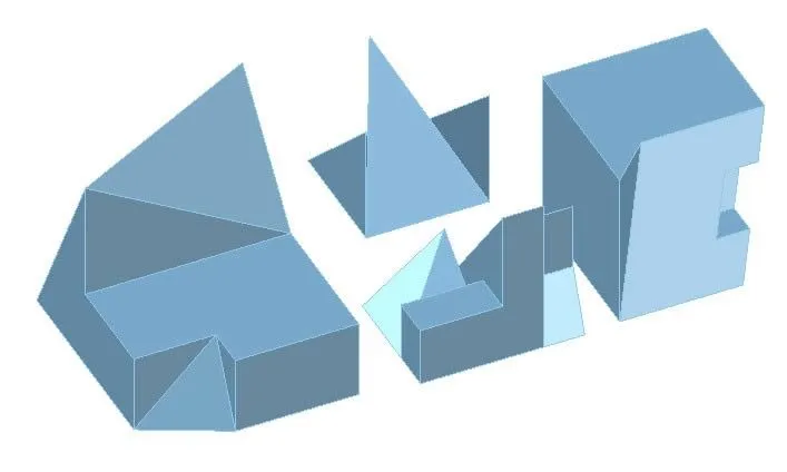 Planos de Solidos tridimensionales, en Ejercicios varios ... Planos de Solidos tridimensionales, en Ejercicios varios ...