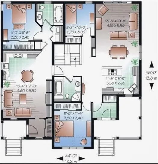 Planos Viviendas Espanolas | Planos de casas Planos Viviendas Espanolas | Planos de casas
