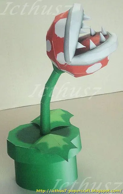 Planta Piraña de Mario Bros | Icthus7 Gallery Planta Piraña de Mario Bros | Icthus7 Gallery