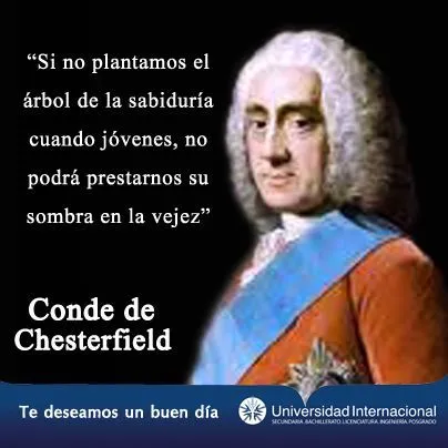 Si no plantamos el árbol de la sabiduría cuando jóvenes, no podrá ...