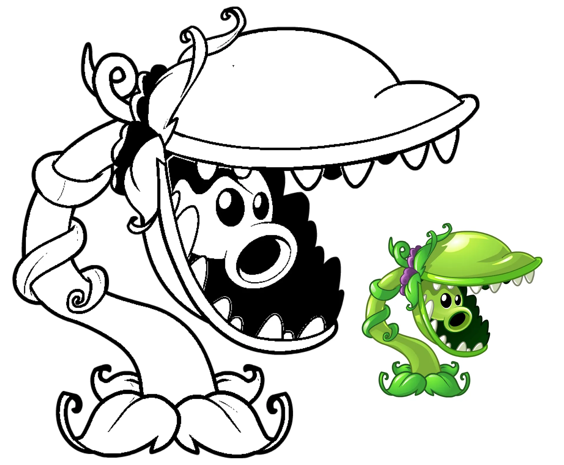 PLANTAS VS ZOMBIES PARA COLOREAR | Páginas para colorear lindas, Como dibujar plantas, Dibujos de halloween faciles PLANTAS VS ZOMBIES PARA COLOREAR | Páginas para colorear lindas, Como dibujar plantas, Dibujos de halloween faciles