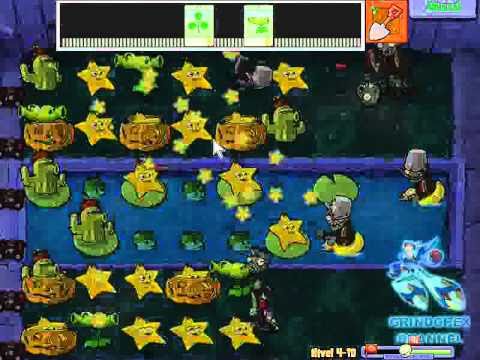 Plantas vs Zombies - Level 4-10 (Español) - YouTube Plantas vs Zombies - Level 4-10 (Español) - YouTube