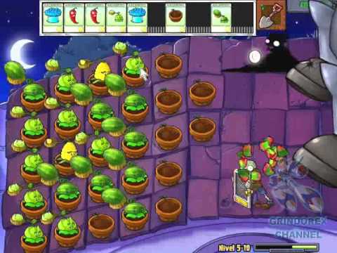 Plantas vs Zombies - Level 5-10 (Español - FINAL) - YouTube Plantas vs Zombies - Level 5-10 (Español - FINAL) - YouTube
