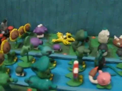 Plantas Vs Zombies de Plastilina - YouTube