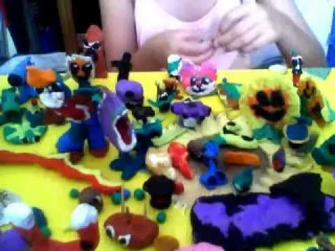 plantas vs zombies en plastilina - YouTube