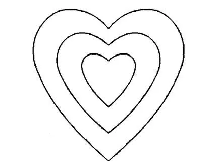 Plantilla Acetato Tres Corazones