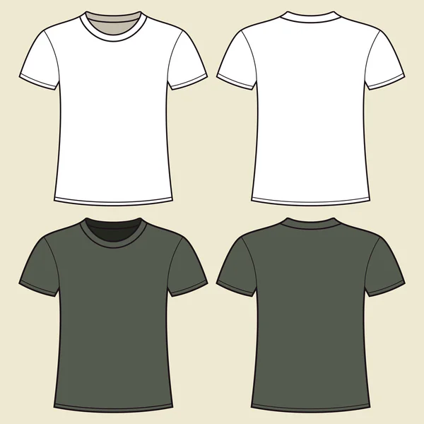 Plantilla de camiseta gris y blanca — Vector stock © nikolae #11441783 Plantilla de camiseta gris y blanca — Vector stock © nikolae #11441783