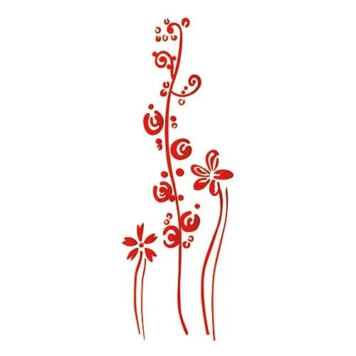 Plantilla decorativa Les decoratives Nº 204 Friso flores Ref ... Plantilla decorativa Les decoratives Nº 204 Friso flores Ref ...