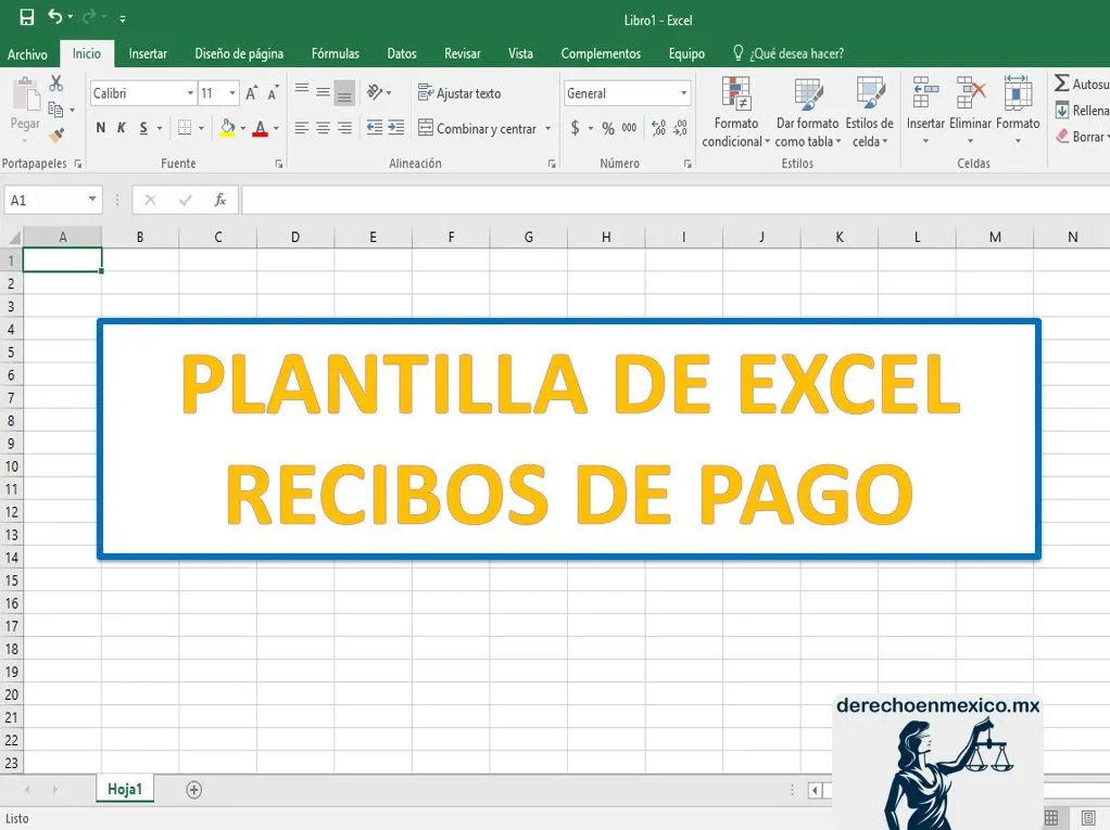PLANTILLA DE EXCEL – RECIBOS DE PAGO - derechoenmexico.mx PLANTILLA DE EXCEL – RECIBOS DE PAGO - derechoenmexico.mx