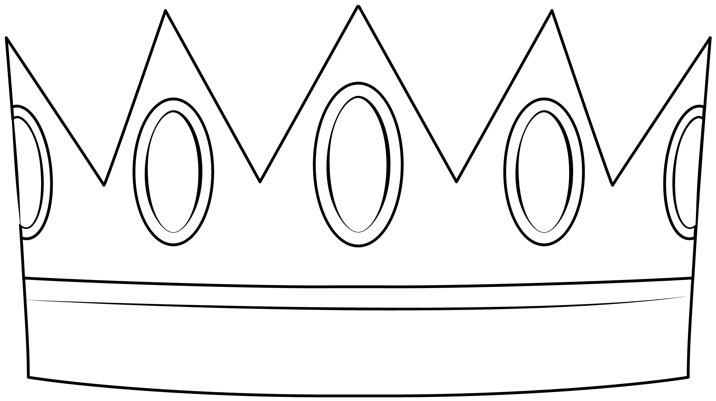 Plantilla imprimible de corona de principe | Manualidades de papel para niños Plantilla imprimible de corona de principe | Manualidades de papel para niños